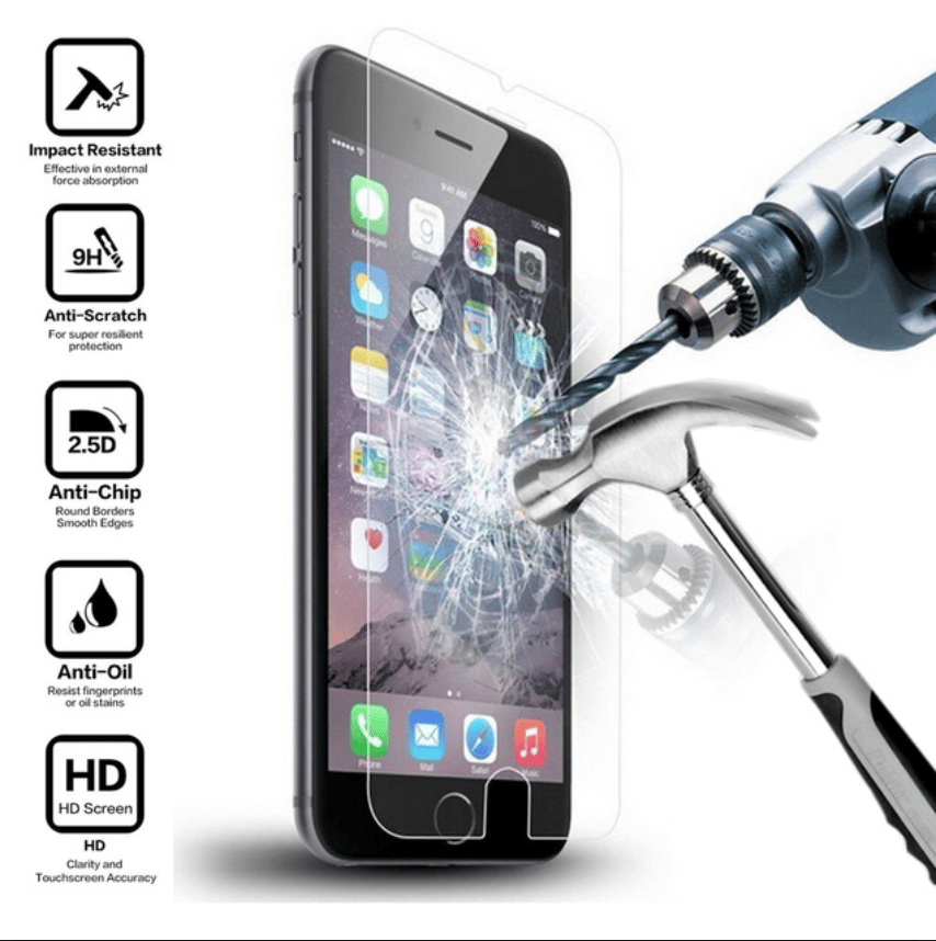 Image of Premium Tempered Glass Screen Protector (ANY PHONE)