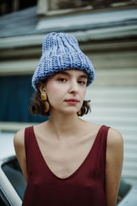 Image 5 of Kenora Toque (shown in Stonewashed Denim)