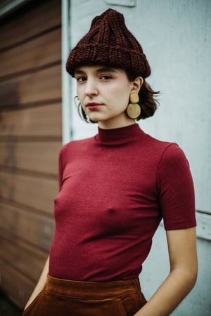 Image of Siska Toque (shown in Cordovan + more colours)