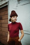 Siska Toque (shown in Cordovan + more colours)