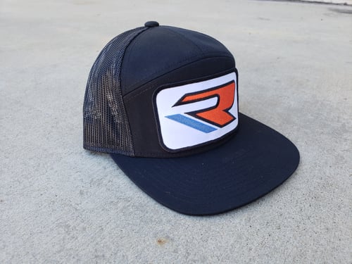 Image of Old School GSXR 'Slingshot' Trucker Hat - White/Blue