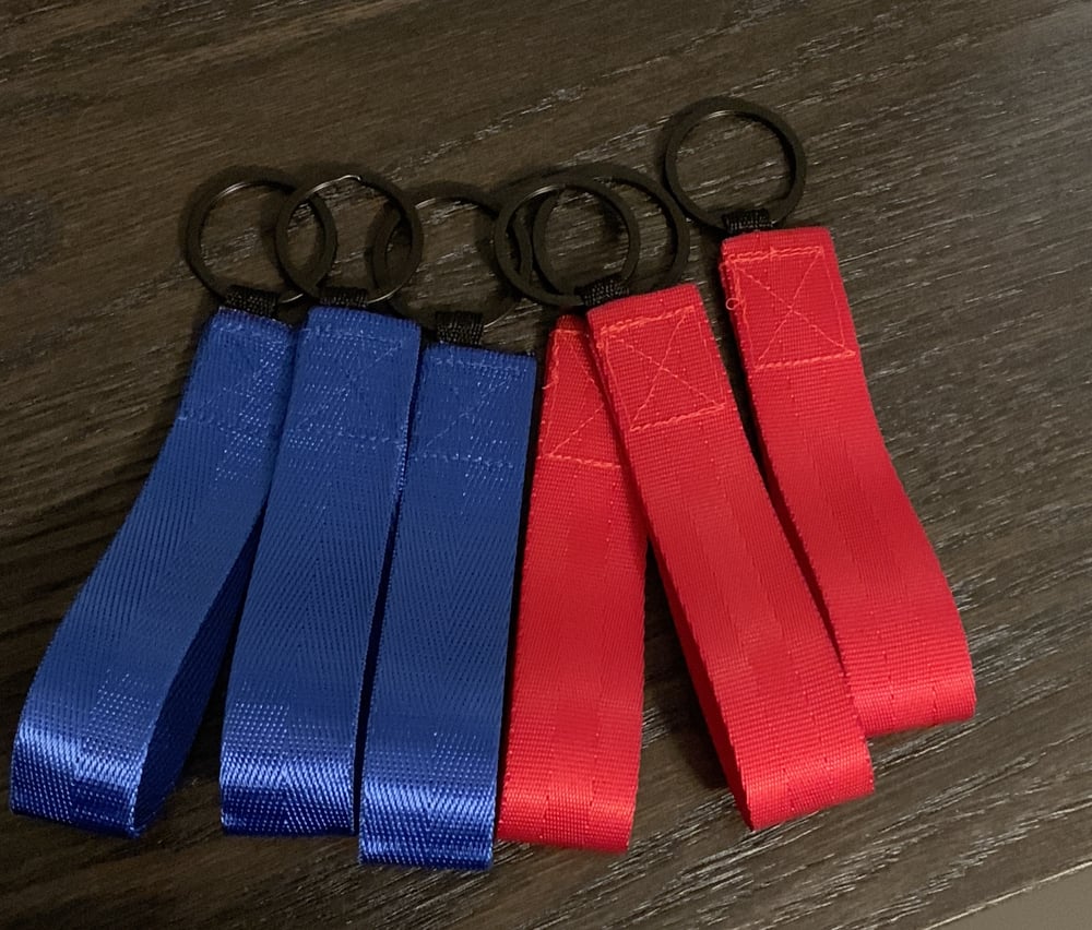 Image of Nylon strap keychain