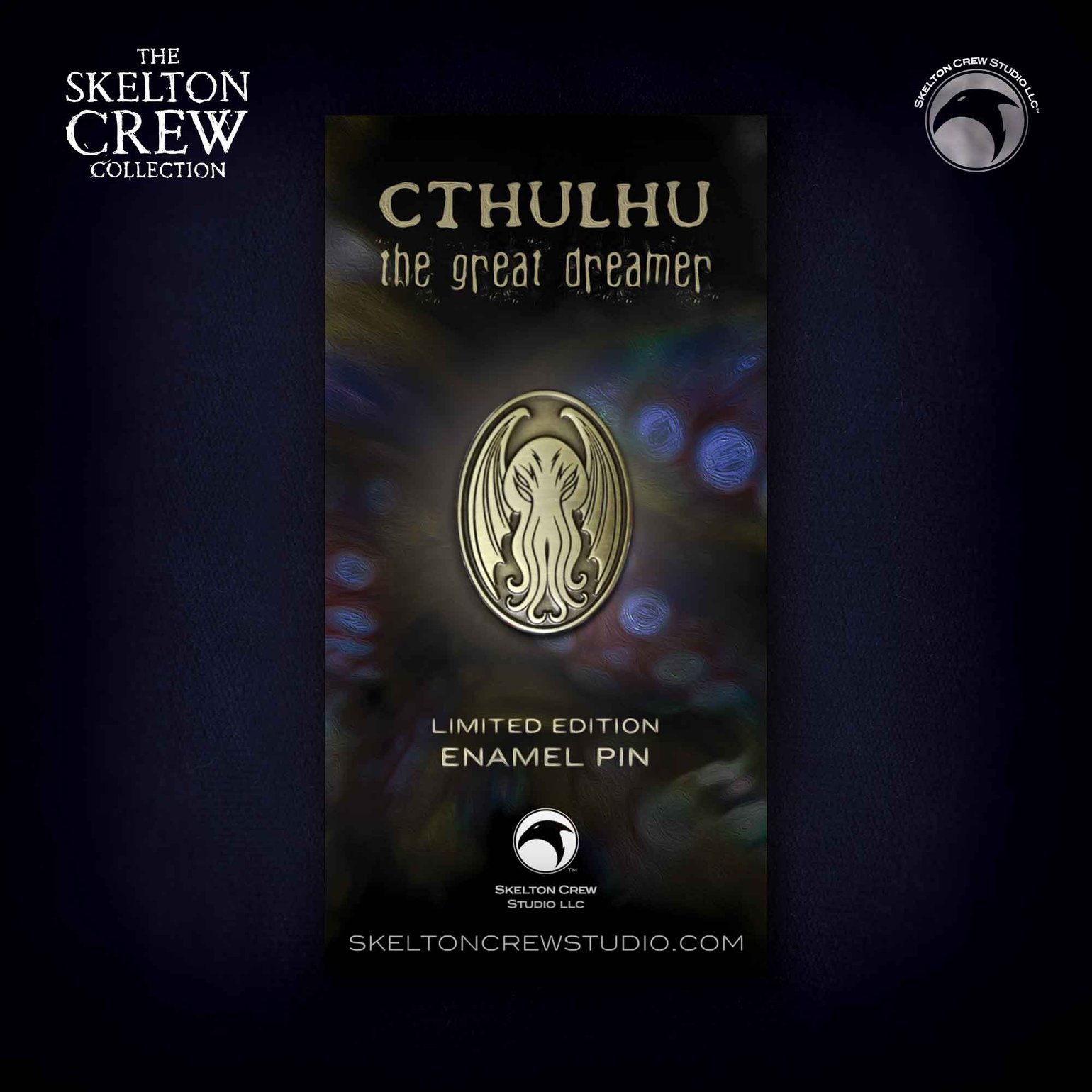 Image of The Skelton Crew Collection: Limited Edition Cthulhu pin!