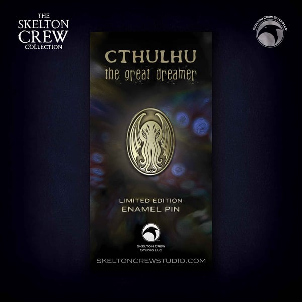 Image of The Skelton Crew Collection: Limited Edition Cthulhu pin!