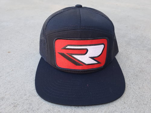 Image of Old School GSXR 'Slingshot' Trucker Hat - Red/Black