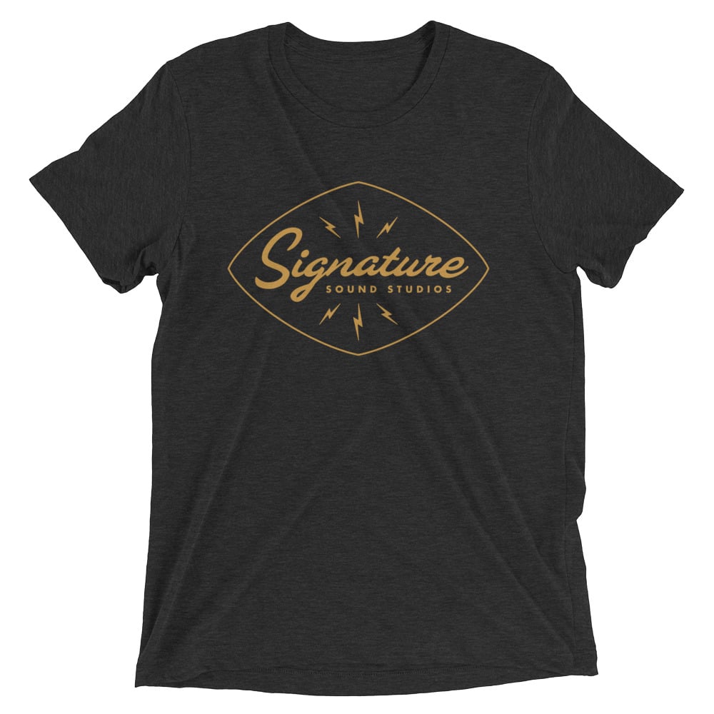 Image of Signature Sound Tee (Charcoal Triblend)