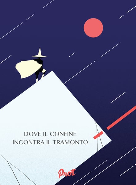 Image of DOVE IL CONFINE INCONTRA IL TRAMONTO