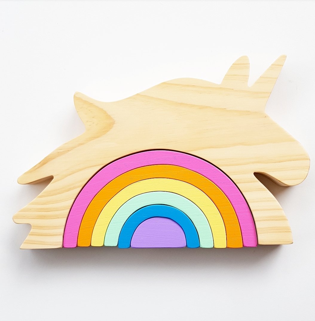 Image of Unicorn Rainbow Stacker