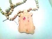 Image of Natural Wood Jesus Piece