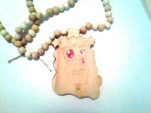 Image of Natural Wood Jesus Piece