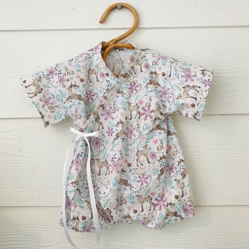 Image of The Kimono Onesie - Christmas