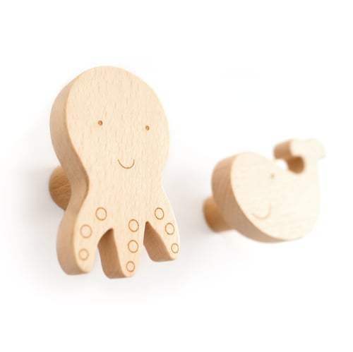 Image of Duo Marin en bois de hêtre