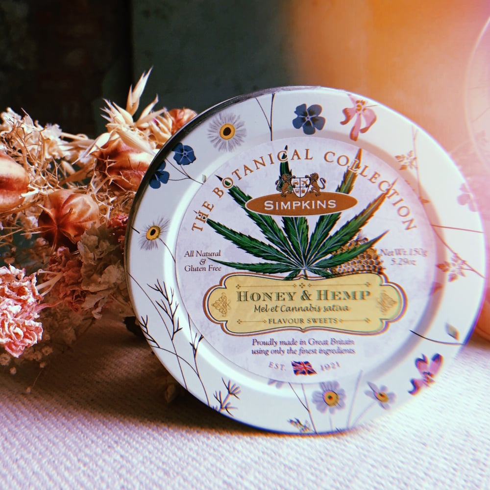 Honey & Hemp Flavour Travel Sweets The Sweet Shop