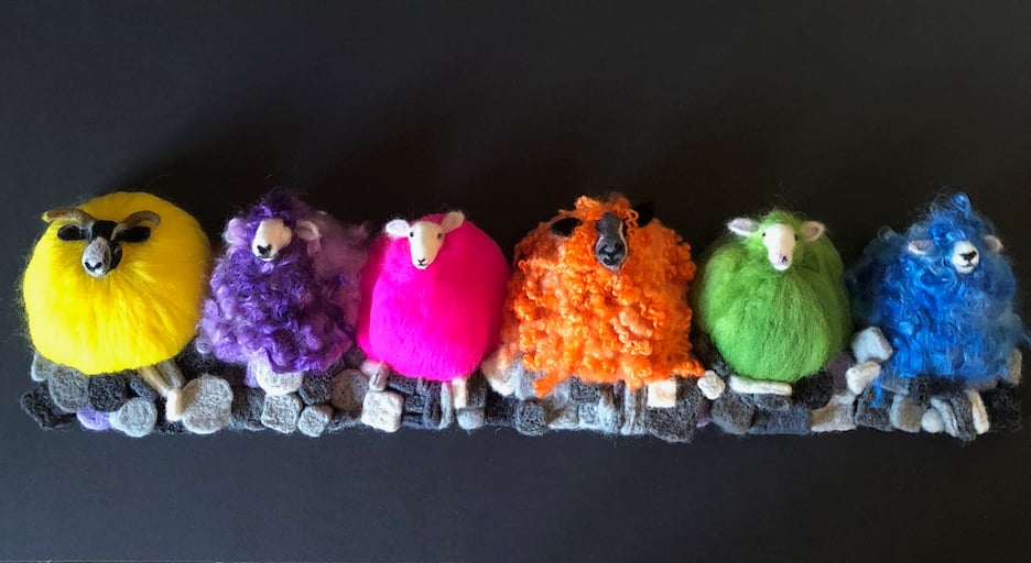 Image of My amazing Multicoloured Sheep