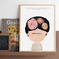Image 1 of GREAT PEOPLE LIKE FRIDA ILLUSTRATION