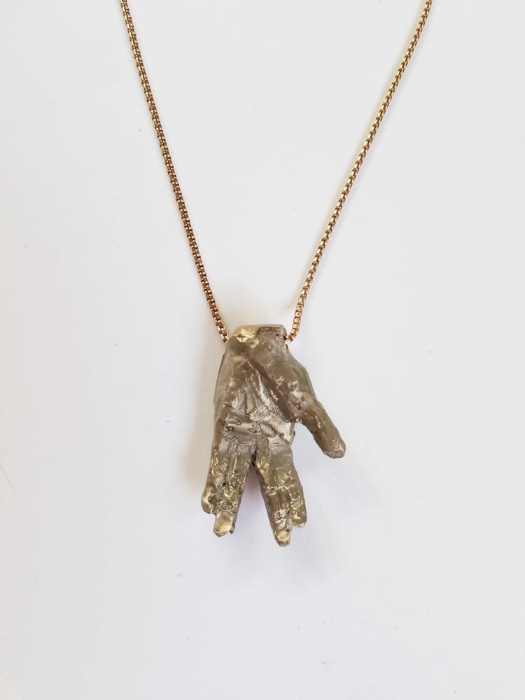 Image of Spock Hand Necklace