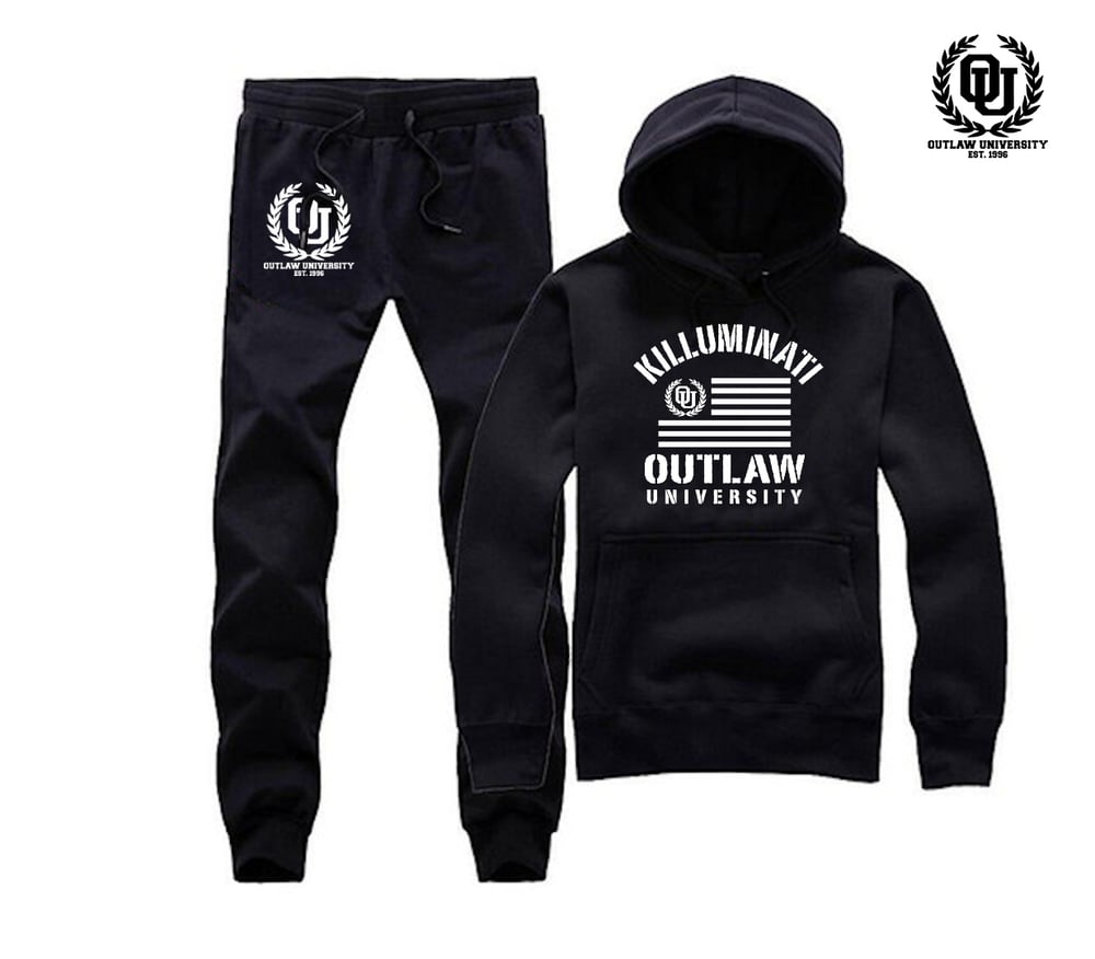 Image of Killuminati Uni Unisex Sweatsuit - Comes in Black, Grey, Navy Blue, Red