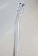 Clear Glass Drinking Straws