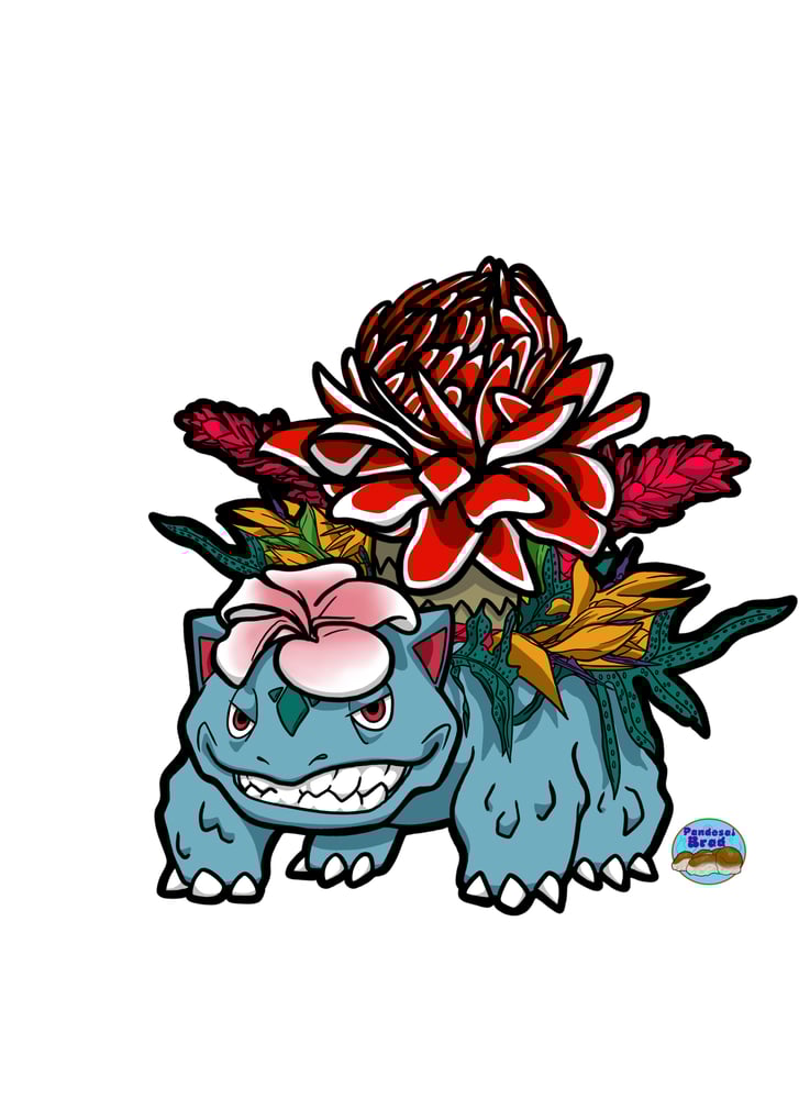 Image of Hawaiian Flower Mega Venusaur