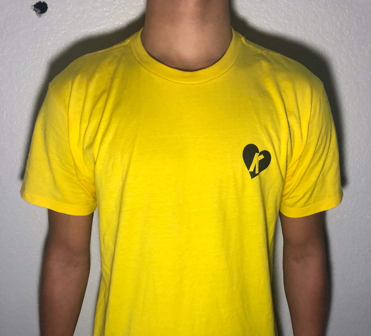 Image of Yellow Retro Tee