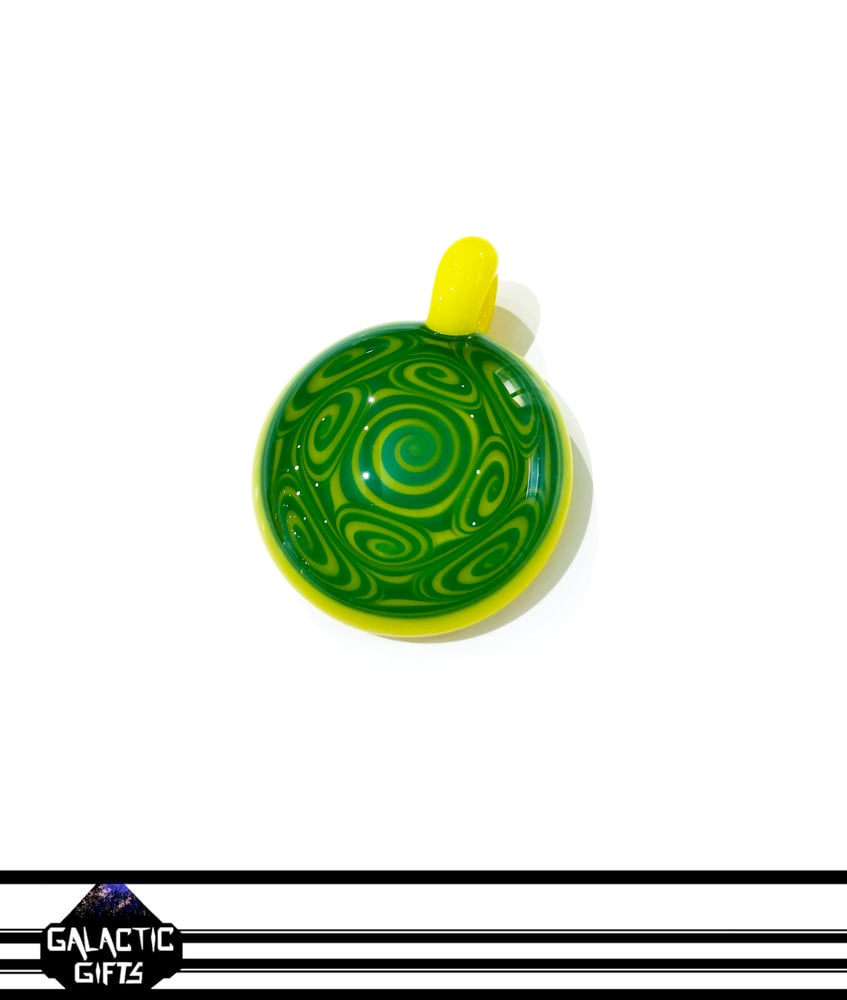 Image of Kaja Glass Citrus Thumb Print Pendant 