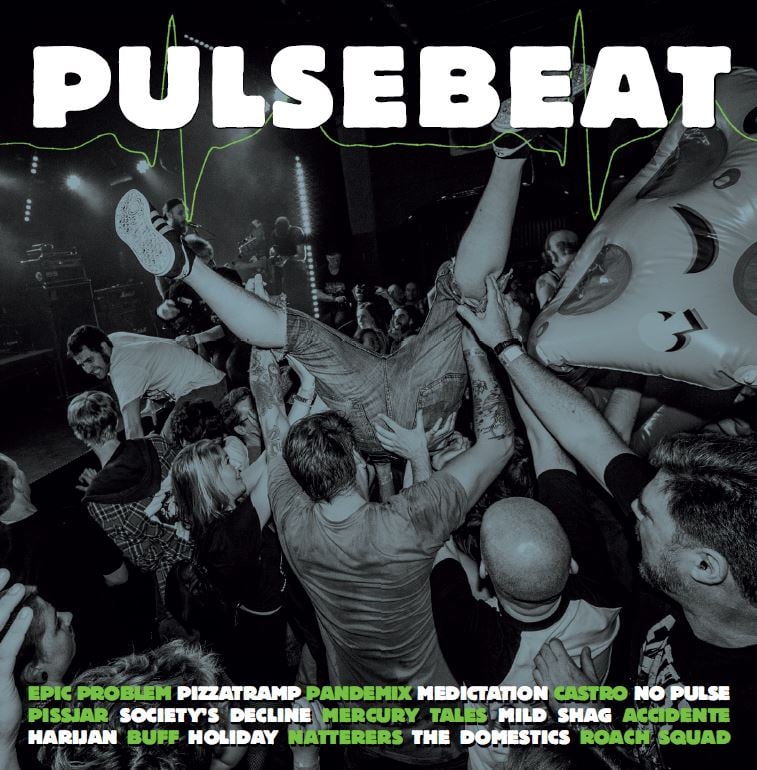 Image of VARIOUS ARTISTS - PULSEBEAT COMP LP