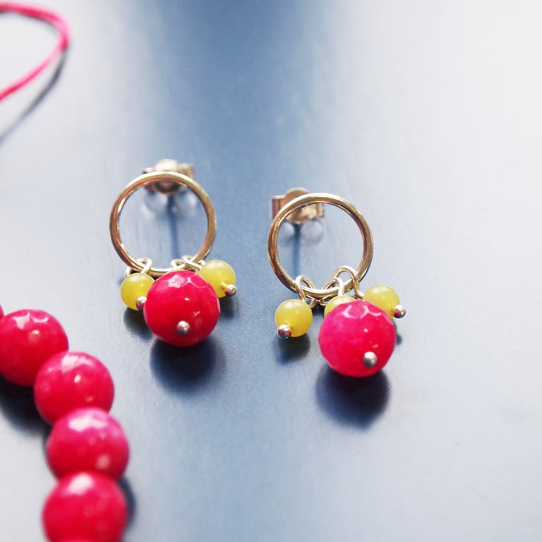 Mandorla Studs Small Image 3