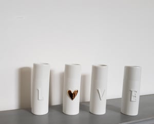 Image of Love - Mini vases - Set of 4