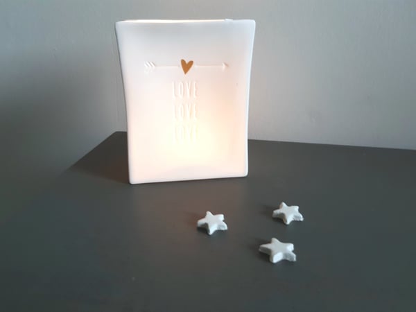 Image of Porcelain Light Bag - Love