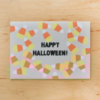 Candy Corn Greeting Card
