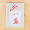 Holiday Take Out Container Greeting Card