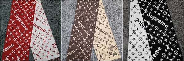 Image of LV Supreme Scarf