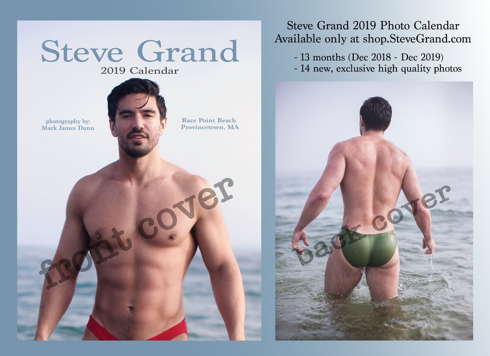 2019 Photo Calendar SOLD OUT Steve Grand Store