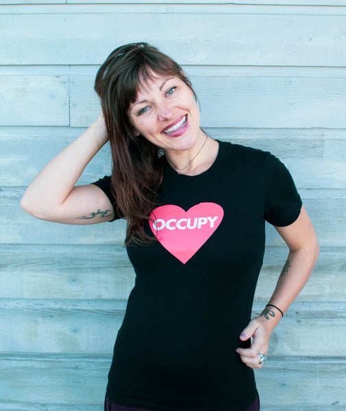 Image of Occupy Love Heart - Women's
