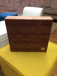Image 1 of Tad Mebane Signature Art • Western Maple Wood Chopping Block