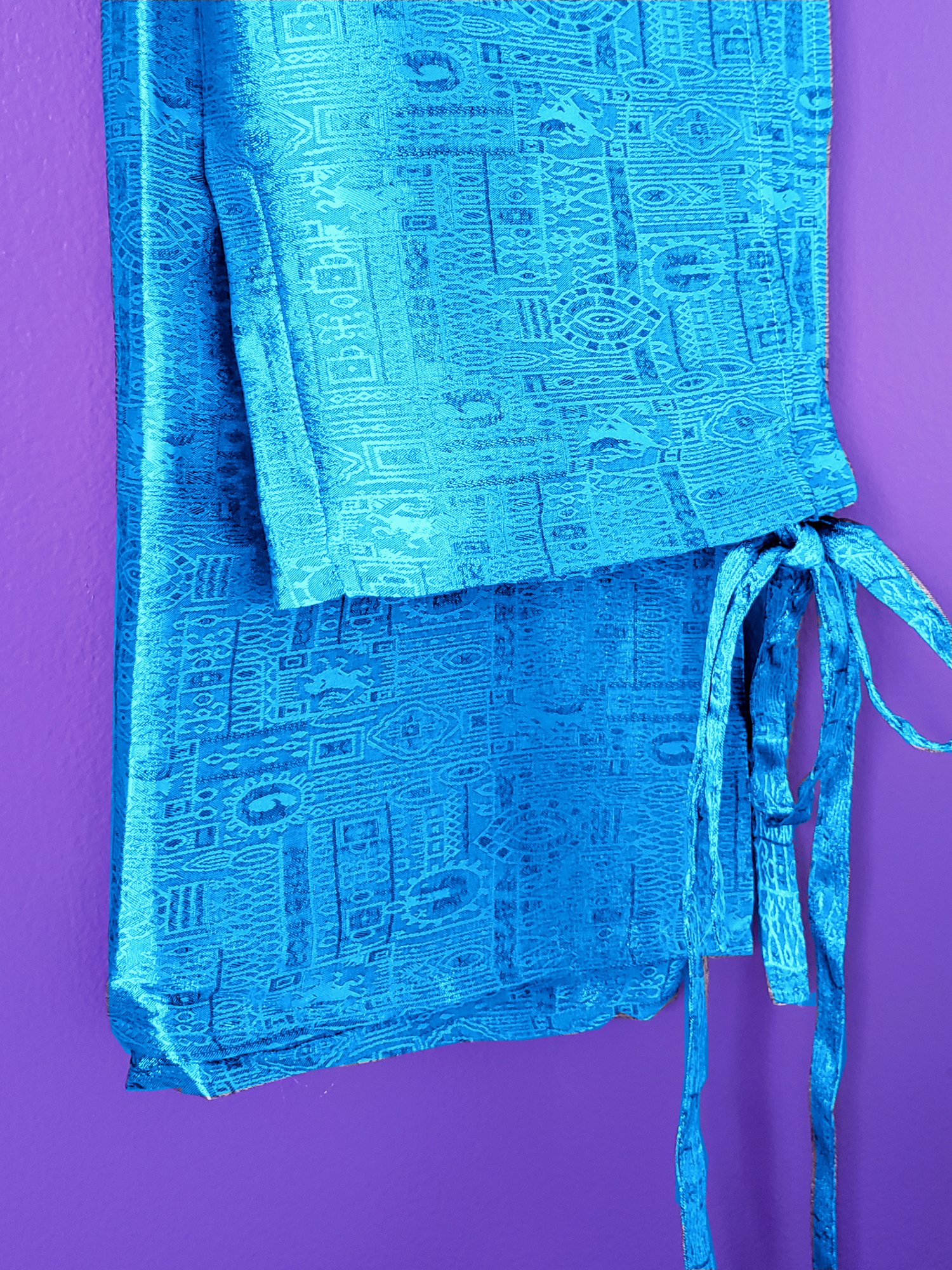 Image of Ninn Silk Wrap Pants
