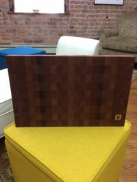 Image 2 of Tad Mebane Signature Art • Mahogany Wood Cutting Board