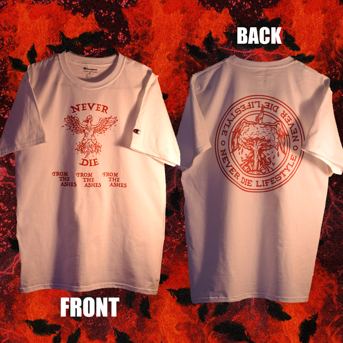 Image of From The Ashes Shirt (WHITE)