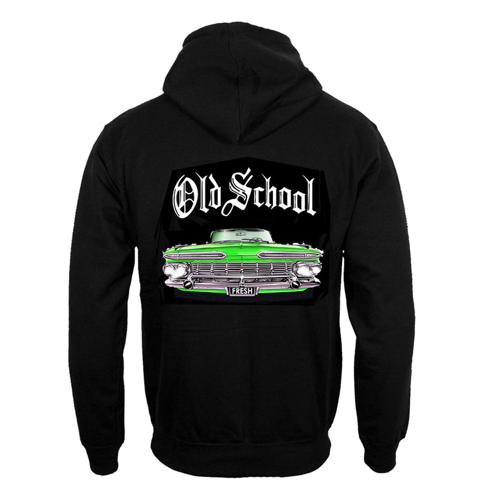 Image of #31H OS GREEN CAR HOODIE