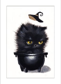 “Witch’s Brew” archival ACEO print 