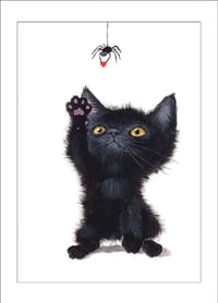 “Spider Baby” archival ACEO print 