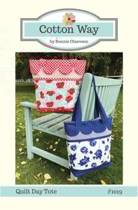 Image of Quilt Day Tote PDF Pattern #1019