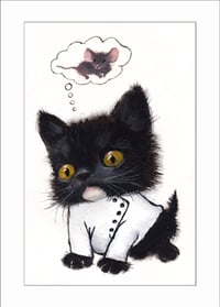 “Mad Scientist” archival ACEO print