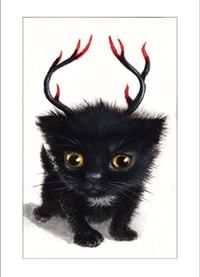 “Catalope” archival ACEO print