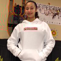 Image 2 of NEW BRAND PRODIGY WH HOODIE WITH RED