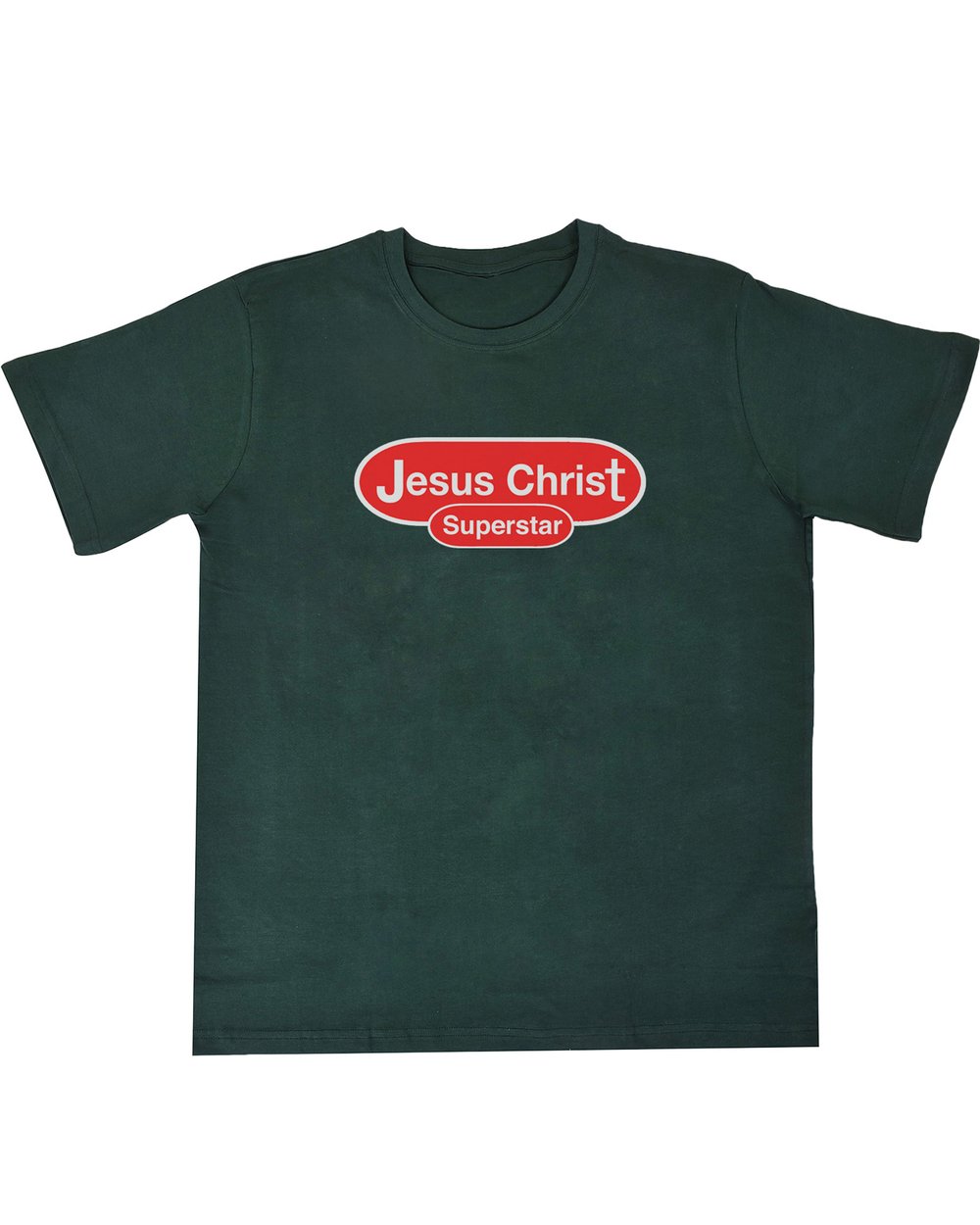Image of JESUS CHRIST SUPERSTAR TEE - FOREST GREEN