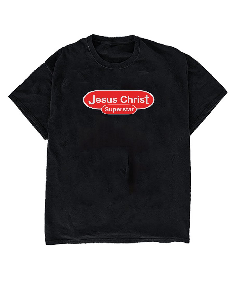 Image of JESUS CHRIST SUPERSTAR TEE - BLACK
