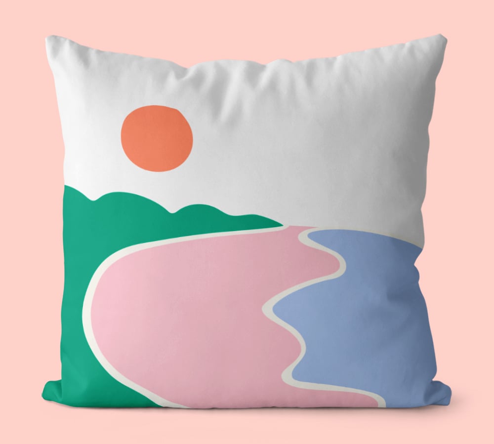 Image of Pinky Beach Cushion