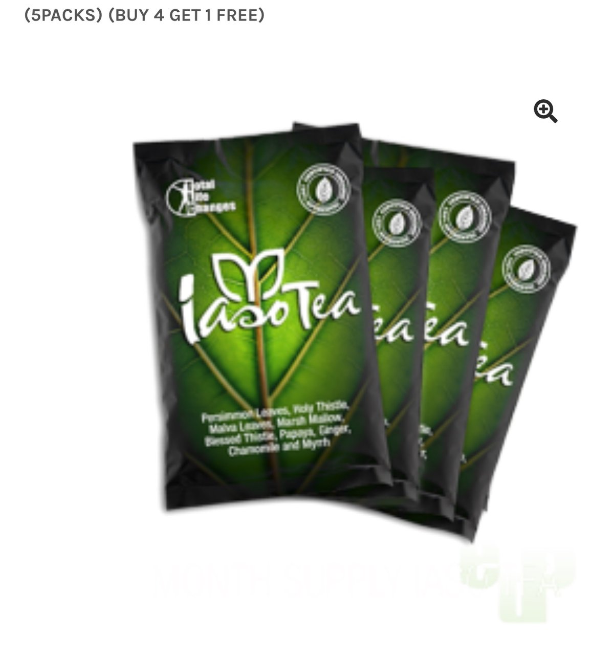 Image of 1 Month Supply Iaso Detox Tea 