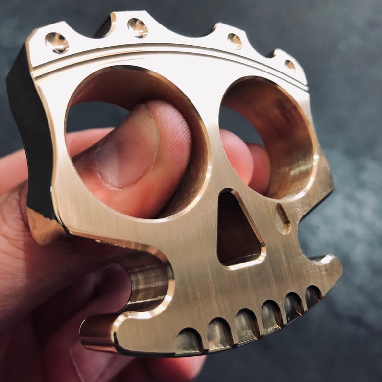 Image of King of Skulls - Brass